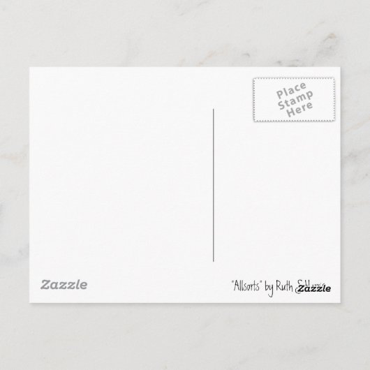 Allsorten Postkarte (Rückseite)