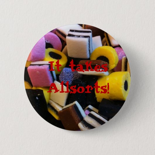 ALLSORTS BUTTON (Vorderseite)