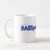 #AllSpeechMatters Tassen-Waren Kaffeetasse (Links)