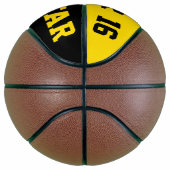 Allstar Black und Dayglow Yellow Basketball (Rechts)