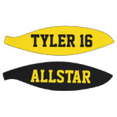 Allstar Black und Dayglow Yellow Basketball (Panele)