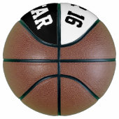 Allstar Black und White Basketball (Rechts)