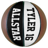 Allstar Black und White Basketball (Vertikal)