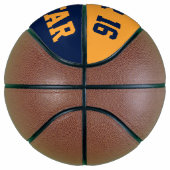 Allstar Blue Gold Basketball (Rechts)