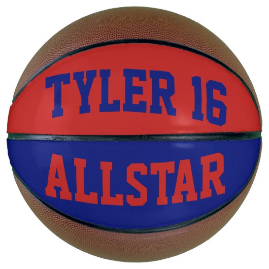 Allstar Crimson und Blue Basketball (Vorderseite)