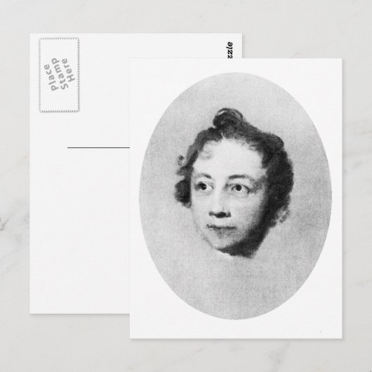 Allston ~ Washington Painter Writer Postkarte (Vorne/Hinten)