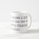 Alltag - besser für dich selbst kaffeetasse (VorderseiteRechts)