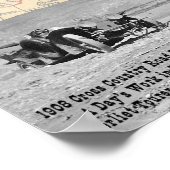 Alltag Utah 1908 Road Trip Poster (Ecke)