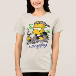 Alltäglich rauchen - Kill Vibes Tri-Blend Shirt