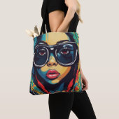 Alltägliche Arbeit und Spaß Tote Tasche (Von Nahem)