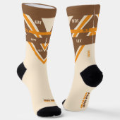 Alltägliche Ästhetik-Komfortsocken Socken (Gewinkelt)