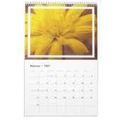 Alltägliche Blume Fotografie Kalender (Feb 2027)