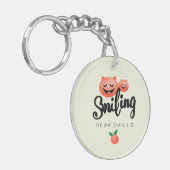 Alltägliche Essentials Einzigartige Acryl-Schlüsse Schlüsselanhänger (Vorderseite links)