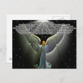 Alltägliche Gebete und Quotes Postkarte (Vorne/Hinten)