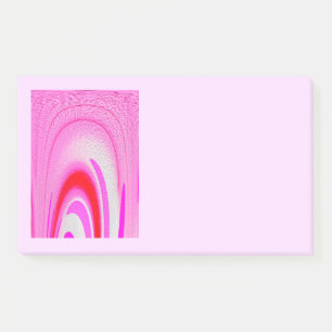 Alltägliche Nachrichten rosa Kunst Post-it Klebezettel