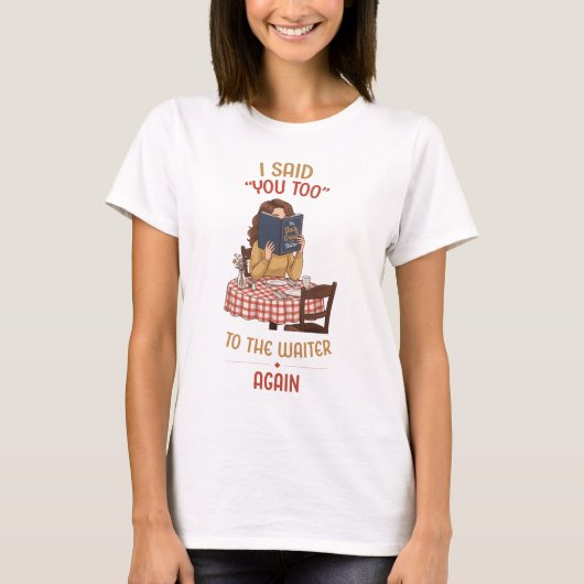 Alltägliche Patzer. Lustiges T-Shirt (Vorderseite)