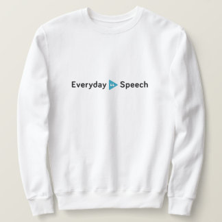 Alltägliche Rede Basic Crewneck Sweatshirt