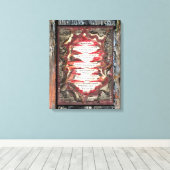 Alltägliche Stimmen Leinwanddruck (Insitu (Holzboden))