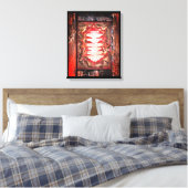 Alltägliche Stimmen Leinwanddruck (Insitu (Schlafzimmer))