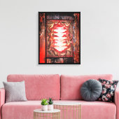 Alltägliche Stimmen Leinwanddruck (Insitu (Wohnzimmer))