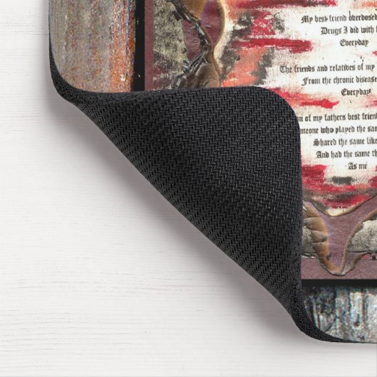 Alltägliche Stimmen Mousepad (Ecke)