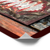 Alltägliche Stimmen Poster (Ecke)