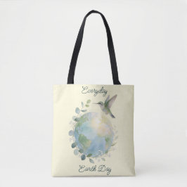 Alltäglicher Earth Day Kolibri Vogel Tasche