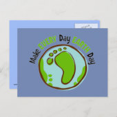 Alltäglicher Tag Postkarte (Vorne/Hinten)