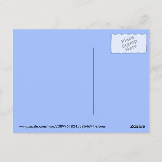 Alltäglicher Tag Postkarte (Rückseite)