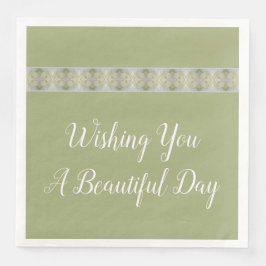 Alltägliches Dekorativ akzentriert Serviette