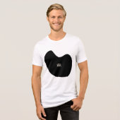 Alltags-T-Shirt Tri-Blend Shirt (Vorderseite voll)
