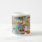Alltagsberuf Französische Bulldogge Kaffeetasse (Mittel)