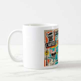 Alltagsberuf Französische Bulldogge Kaffeetasse
