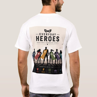 Alltagshelden Superhelden T-Shirt – Mut Stärke
