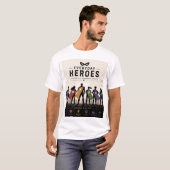 Alltagshelden Superhelden T-Shirt – Mut Stärke (Vorne ganz)
