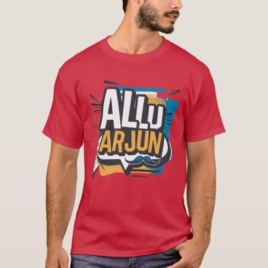Allu Arjun Bollywood T - Shirt (Vorderseite)