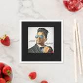Allu Arjun Fan Illustration T - Shirt Serviette (Beispiel)