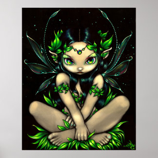 Allura ART PRINT gotische Märchen Großaugenkunst Poster