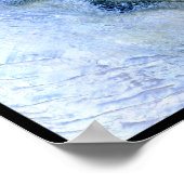 Alluvial Fan China Poster (Ecke)