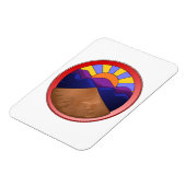 Alluvial Fan Geology Magnet (Linke Seite)