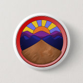 Alluvialfächer-Geologie-Logo Button (Vorderseite)