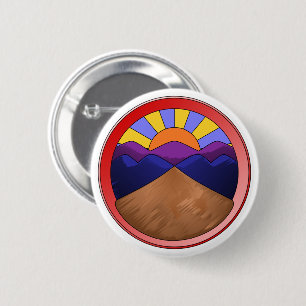 Alluvialfächer-Geologie-Logo Button