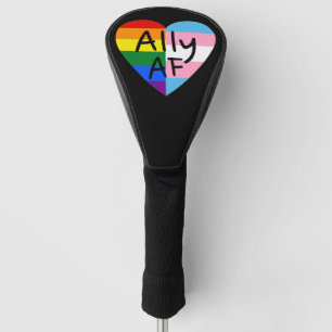 Ally AF III - Queer Stolz der Gay Trans-Flagge fü Golf Headcover