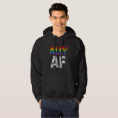 Ally AF Straight Proud Ally Hoodie (Vorne ganz)