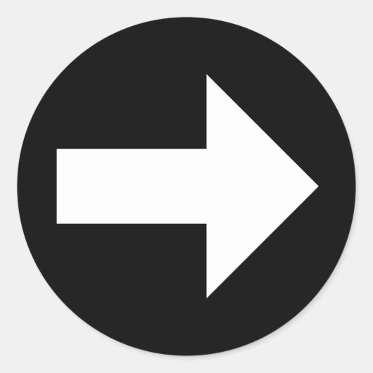 Ally Arrow Stickers (3in. 6.) (Vorderseite)