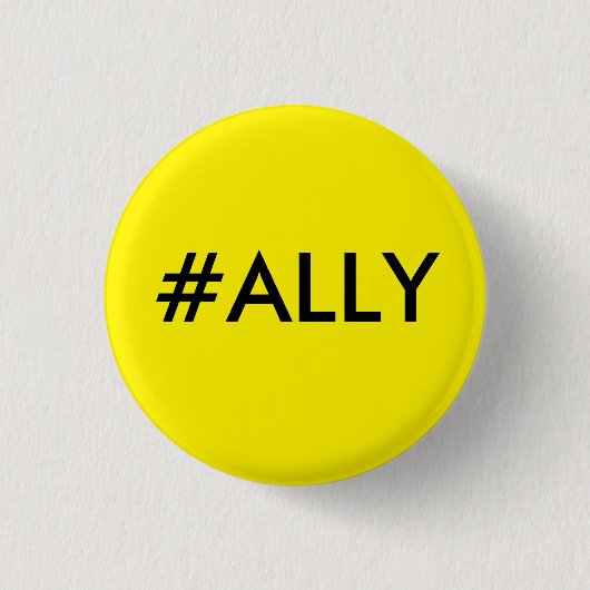 #ALLY BUTTON (Vorderseite)