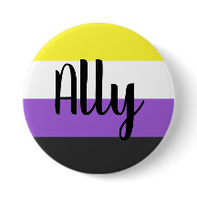 Ally-Flag, nicht binär