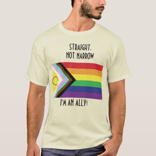 Ally for LGBTQ T-Shirt (Vorderseite)
