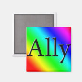 Ally Magnet (Vorderseite/Rückseite)