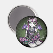 Ally Niedlich Emo Fairy Magnet (Vorderseite/Rückseite)